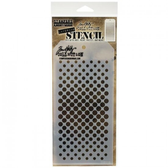 Tim Holtz - Layered Stencil «Gradient Dot»...