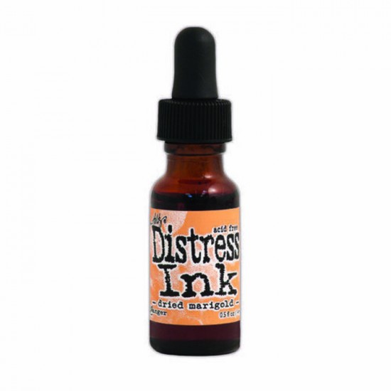 Distress ink Reinkers - Tim Holtz- couleur «Dried Marigold»