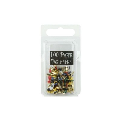 Mini attaches parisienne en métal 3 mm 100/ emballage