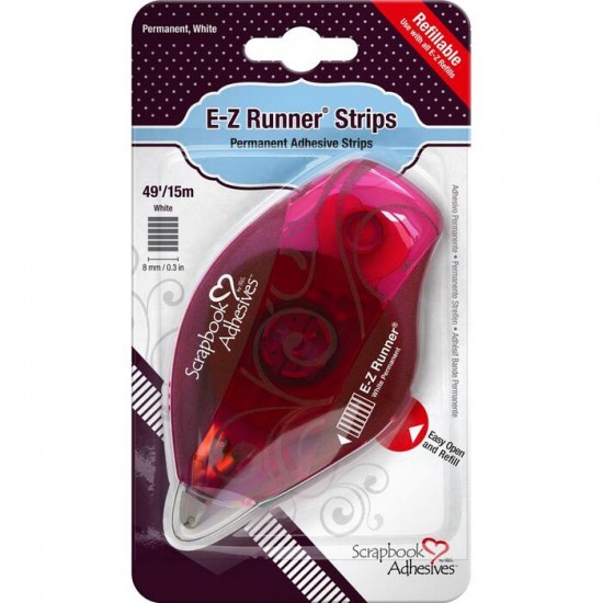  E-Z Runner distributeur rechargeable de ruban adhésif réutilisable 15m