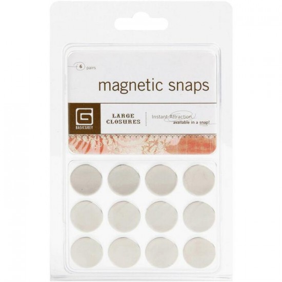 BASIC GREY - Magnet Snaps