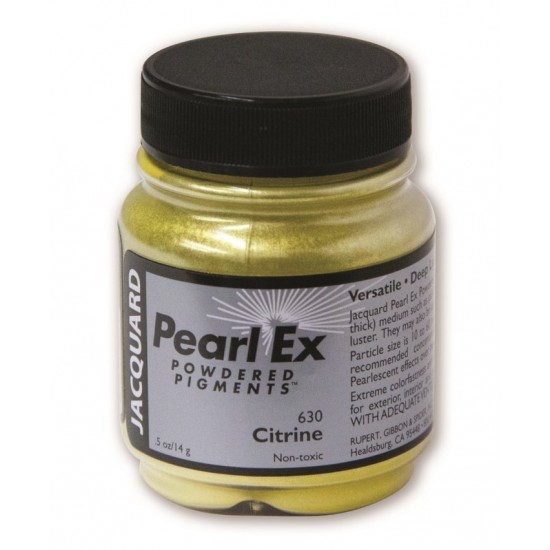 Jacquard - Pigment «Pearl Ex» couleur «Citrine» .75oz