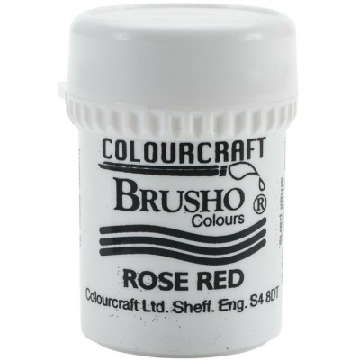 Colorfin - Brusho Crystal Colour 15g couleur Rose Red