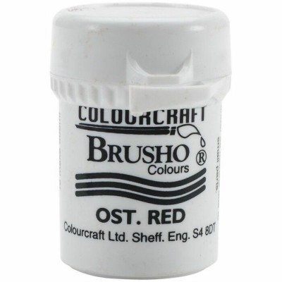 Colorfin - Brusho Crystal Colour 15g couleur Rouge Ost.