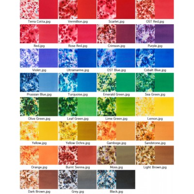 Colorfin - Brusho Crystal Colour 15g couleur «Lime Green»