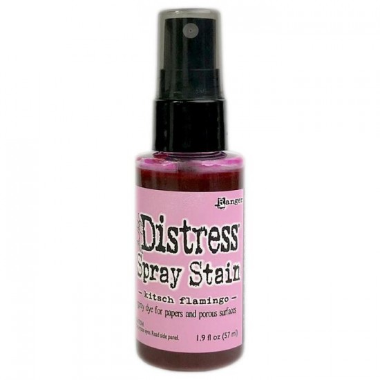 Distress Spray Stain 1.9oz couleur «Kitsch Flamingo»