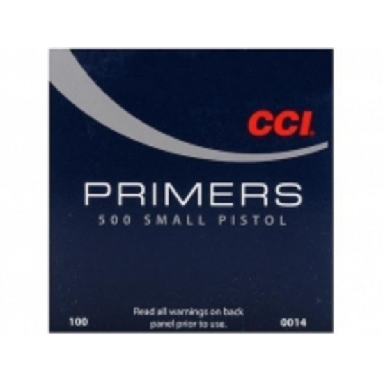 CCI Primer 500 Small Pistol / 1000