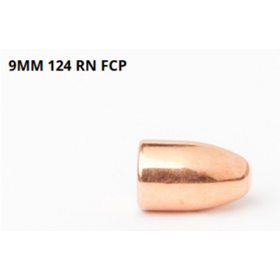 Campro | 1000 Boulets | Calibre 9mm 124 gr FCP RN