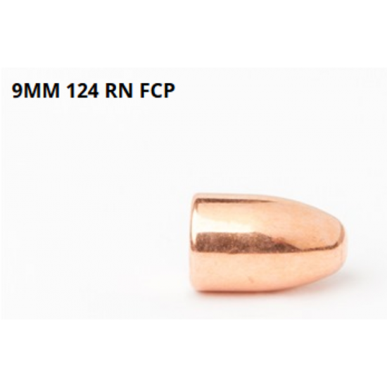 Campro | 1000 Boulets | Calibre 9mm 124 gr FCP RN
