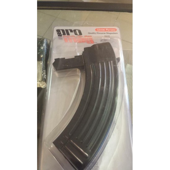 CHARGEUR PROMAG SKS 7.62x39mm Russian 30/5 Barré à 5 METAL NOIR SKS-S30