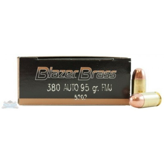 Blazer Brass 380 Auto FMJ 95gr