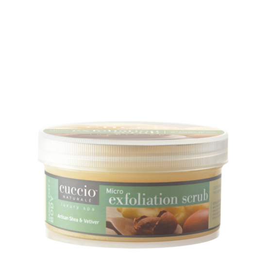 Micro gommage exfoliant Karité et Vétiver