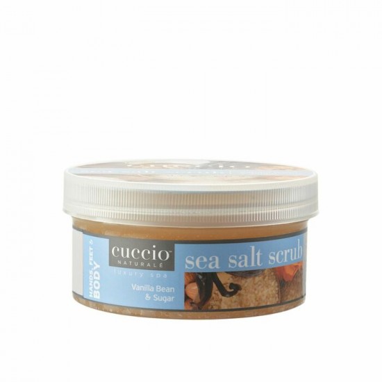 Exfoliant au sel marin Vanille et Sucre