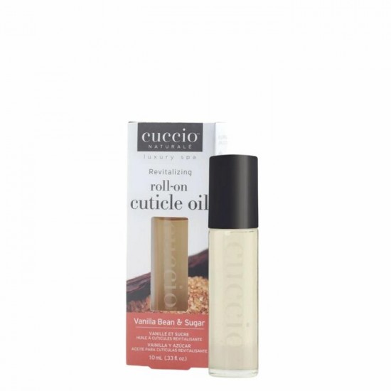 Huile pour cuticules à bille Vanille et Sucre