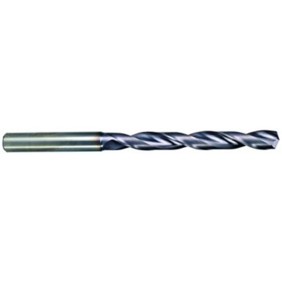 (.4219) 27/64 Dia. - Solid Carbide 8xD High Performance Drill-TiAlN