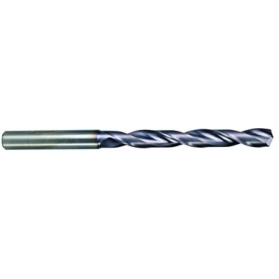 (.4375) 7/16 Dia. - Solid Carbide 8xD Coolant Fed Drill-TiAlN