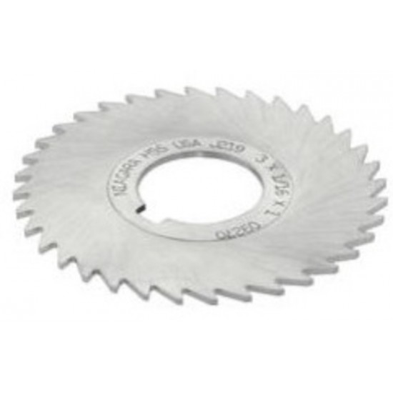 ‎Dia 10″ × .093 × 1-1/4″ - HSS Slitting Saw- Concave