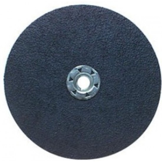 ‎7" × 5/8-11-24 Grit - Aluminum Oxide - Resin Fibre Quick Change Disc