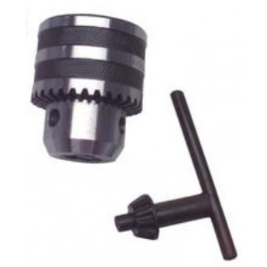 Geared Drill Chuck - 1/32″-1/2″ Capacity-6JT Mount