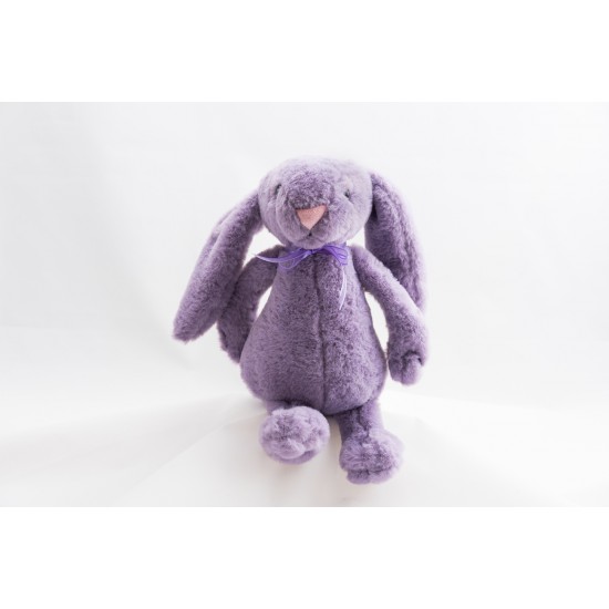 Lapin Mauve en Peluche