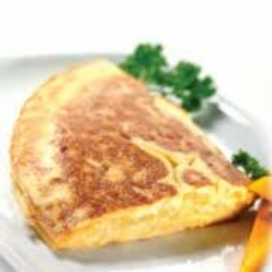 Omelette bacon fromage