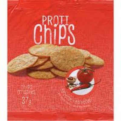 Croustilles Proti-Chips  BBQ et sel et vinaigre