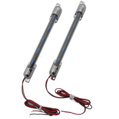 Néon spécial scooter bleu