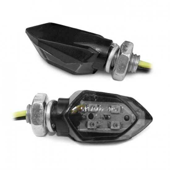 Clignotant TNT BIKER universel à Leds noir