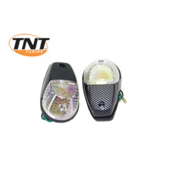 Clignotant TNT universel carbone