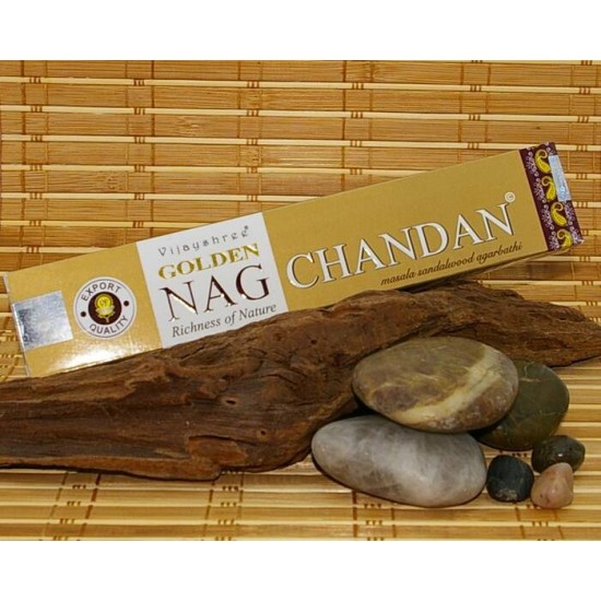 Encens Vijayshree Golden Nag Chandan ( Bois de Santal) 