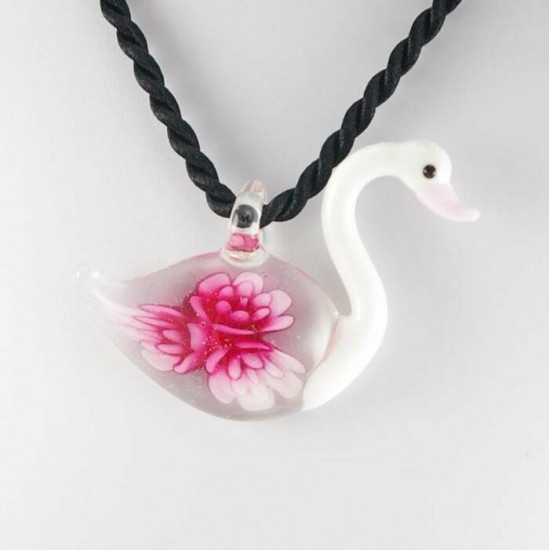 Pendentif en verre style Murano