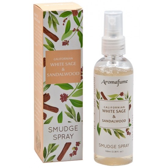 AROMAFUME SPRAY SAUGE BLANCHE DE CALIFORNIE  ET BOIS DE SANTAL