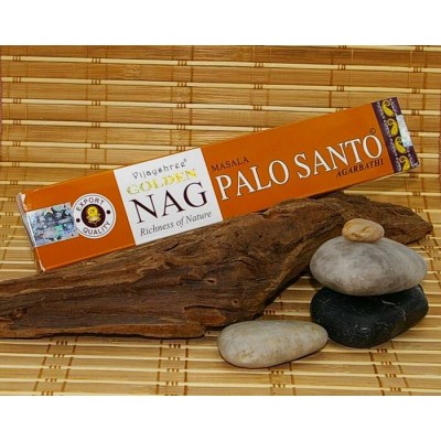 Encens Vijayshree Golden Nag Palo Santo