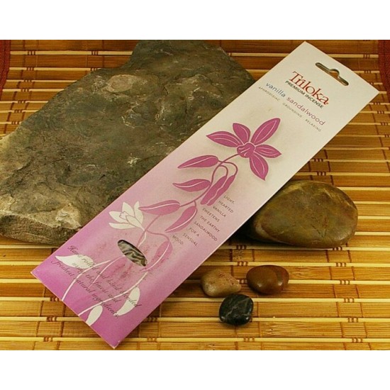 Encens Triloka Premium vanille et bois de santal 