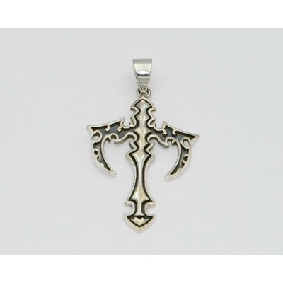 Croix Gothique (argent sterling)