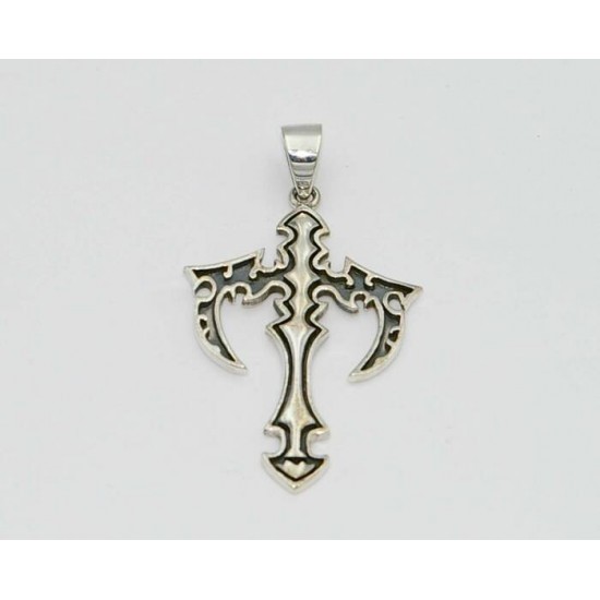 Croix Gothique (argent sterling)