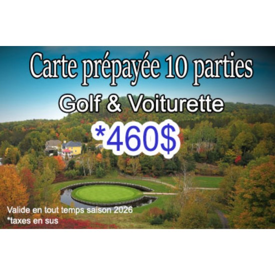 CARTE PRÉPAYÉE 7 JOURS