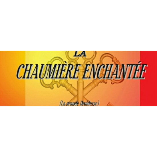 La Chaumière enchantée (La grande Druidesse) Version dos carré collé Imprimé et relié par Lulu Enterprises Inc.