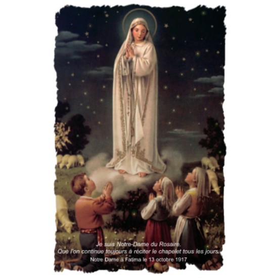 Carte prière : Notre-Dame du Rosaire