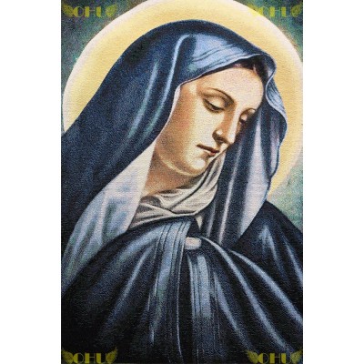 Tapisserie : Vierge Marie