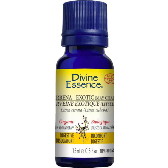 VERVEINE EXOTIQUE (LITSÉE C.) Litsea citrata (Litsea cubeba) - Biologique 15ML