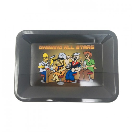 RAW METAL ROLLING TRAY SMALL