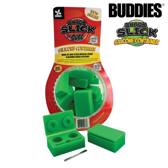 BUDDIES­­ SILICONE CONTAINER – THE QUBE 6 ML...