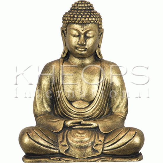 STATUE PIERRE BOUDDHA MÉDITATION-8.5″