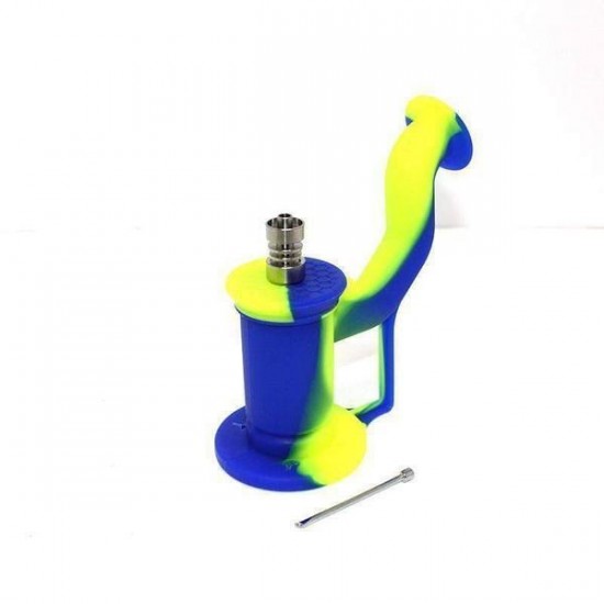 Silicone Rig with Titanium Nail and Tool