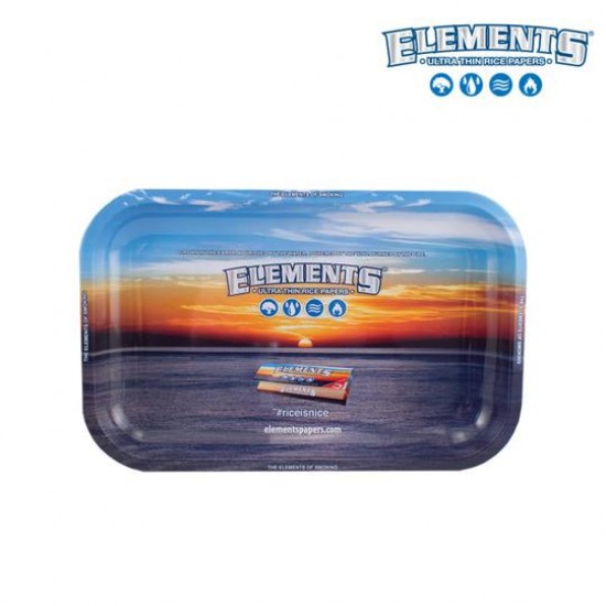 ELEMENTS METAL ROLLING TRAY – SMALL
