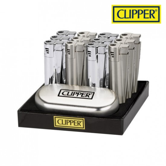 CLIPPER METAL JET FLAME LIGHTERS