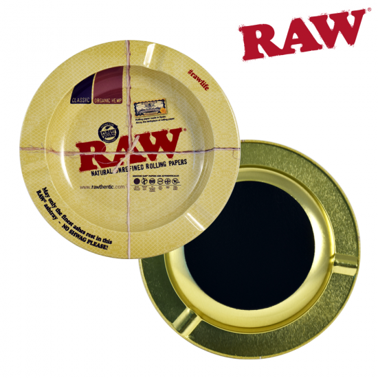 RAW METAL MAGNETIC ASHTRAY