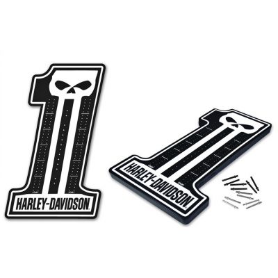 Harley-Davidson® Dark Custom Logo Shaped Cribbage...