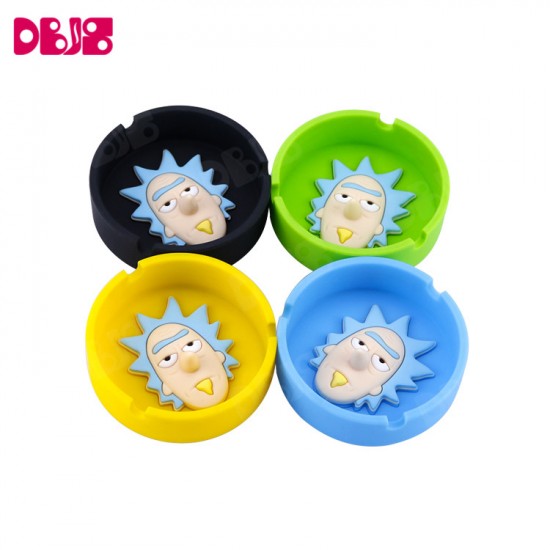 CENDRIER SILICONE RICK&MORTY